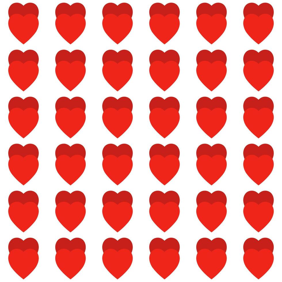 Heart Background Pattern Illustration vector