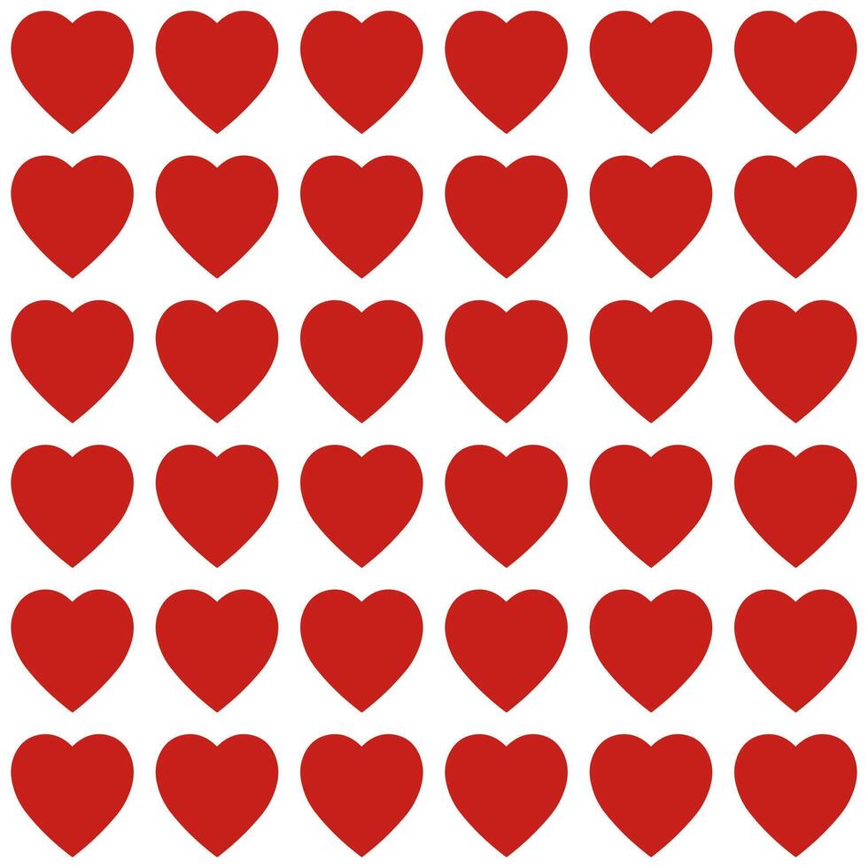 Heart Pattern Background vector