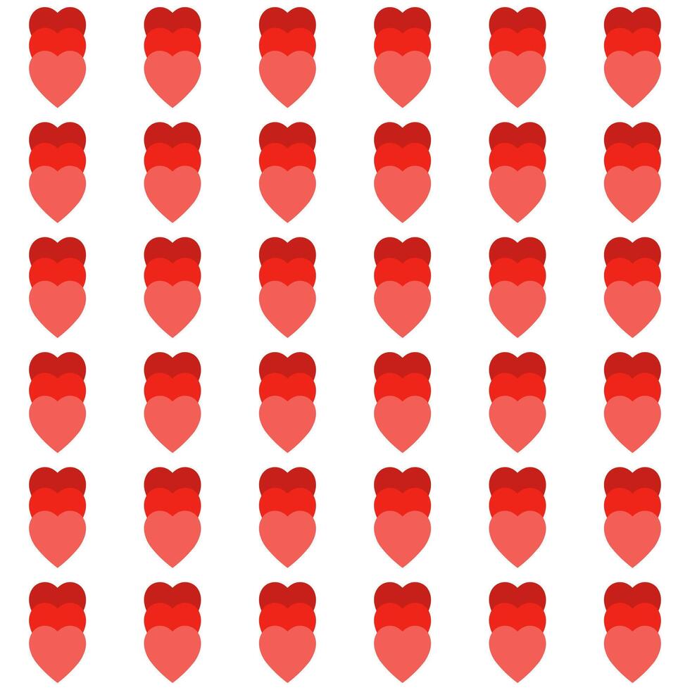 Heart Background Pattern Illustration vector