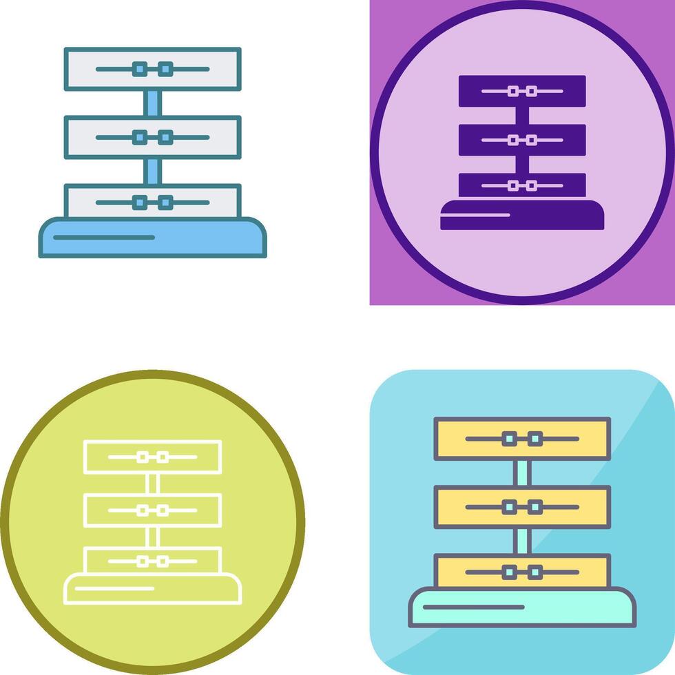 Server Icon Design vector