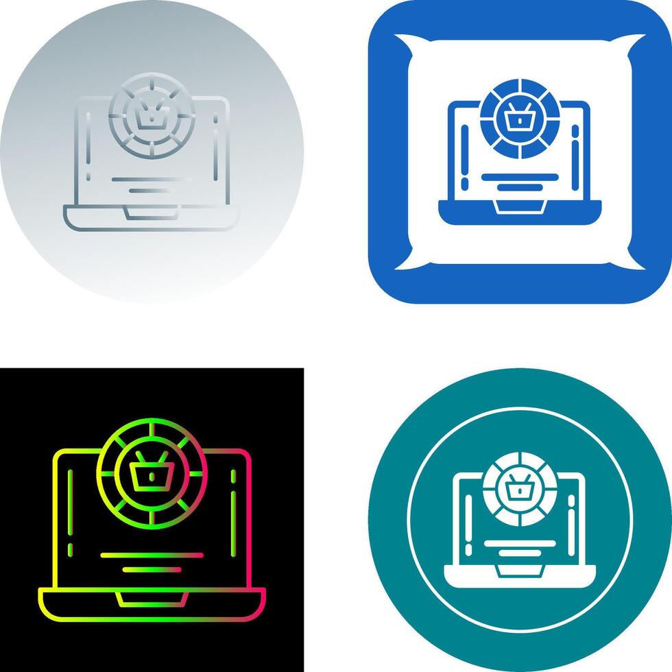 Token Icon Design vector