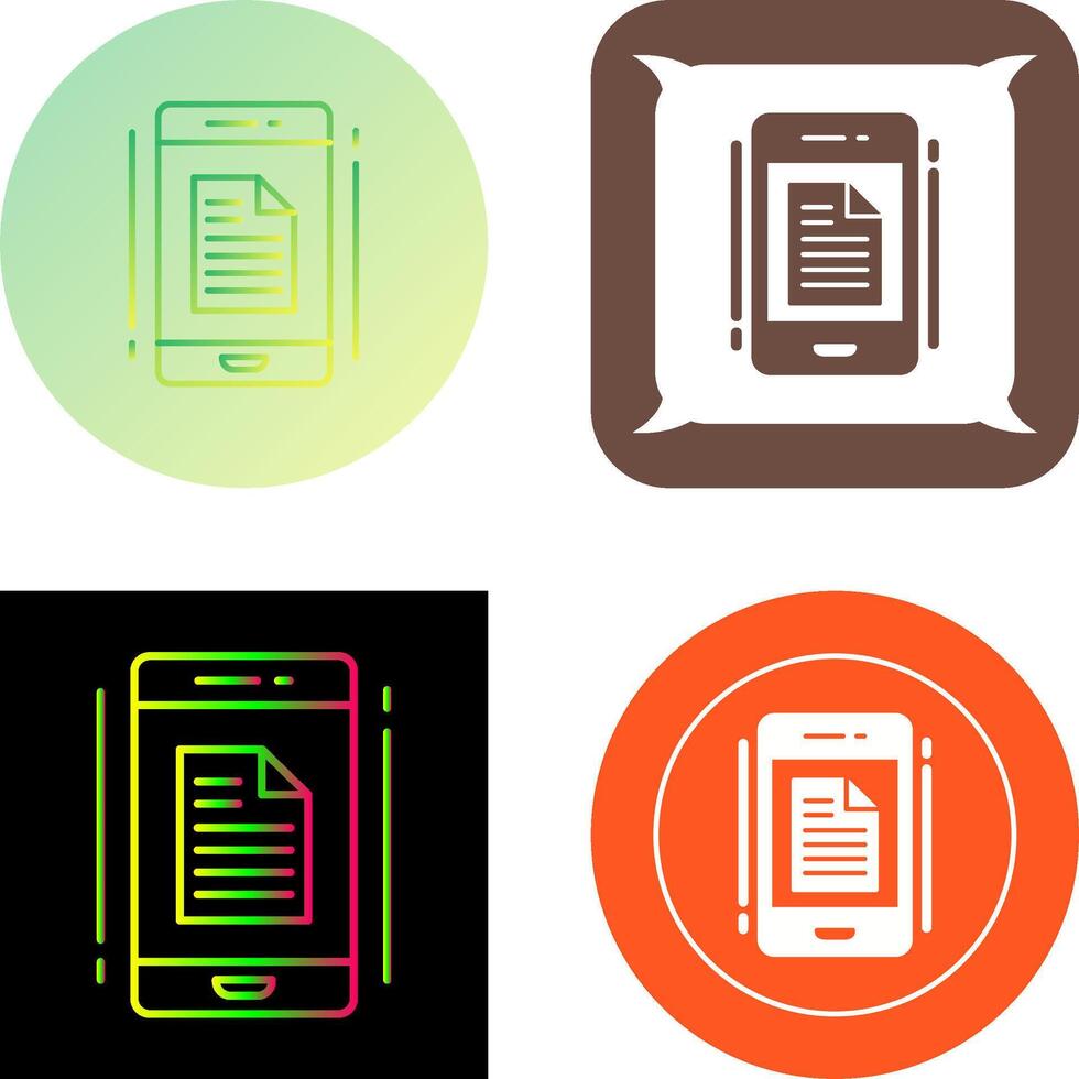 Phone Icon Design vector