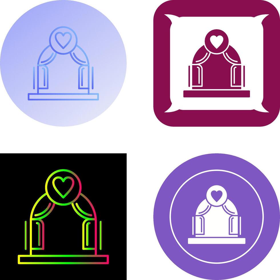 Arch Icon Design vector