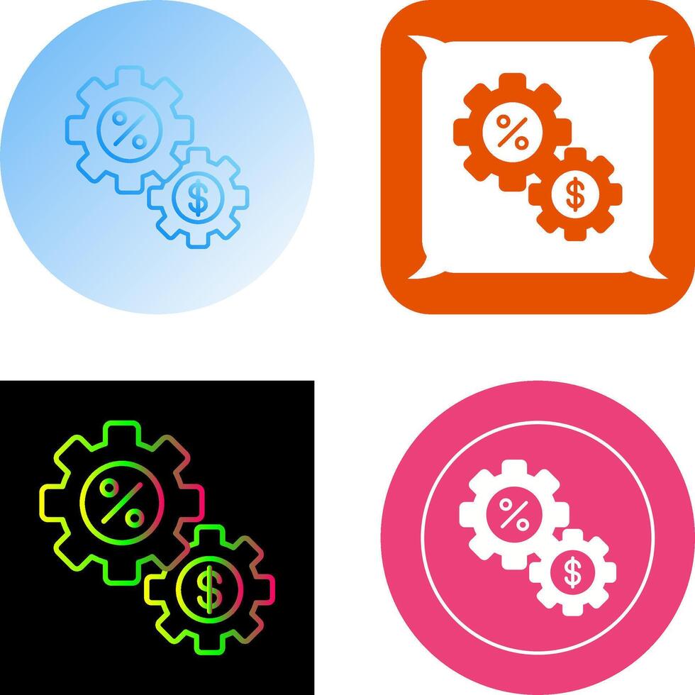 Gear Icon Design vector