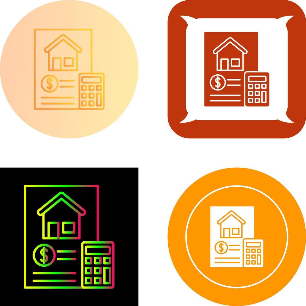 Calculator Icon Design vector