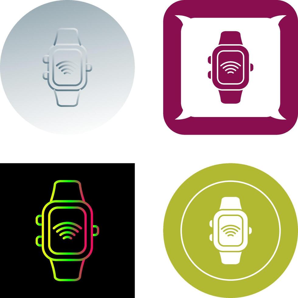 Smart Watch Icon Design vector