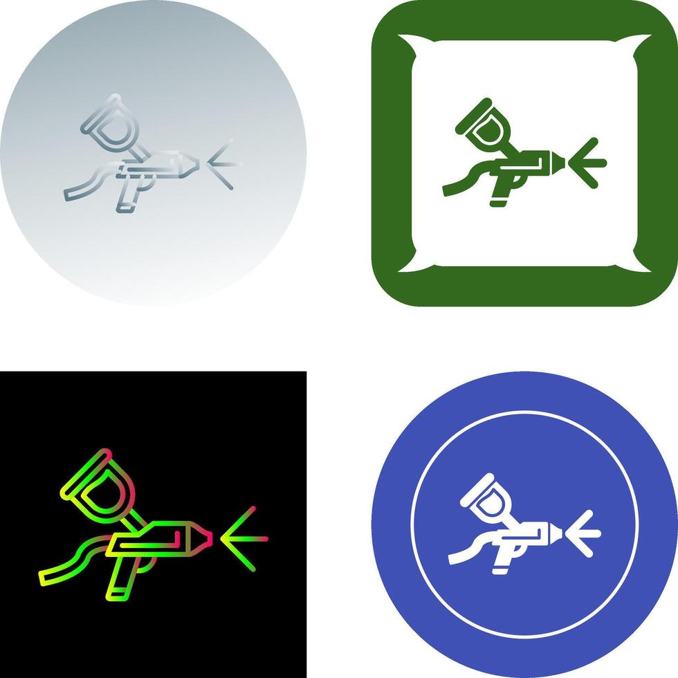 Airbrush Icon Design vector