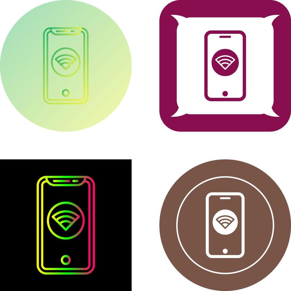 Wifi Icon Design vector