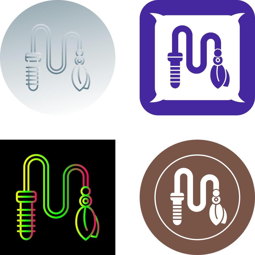 Cat Toy Icon Design vector