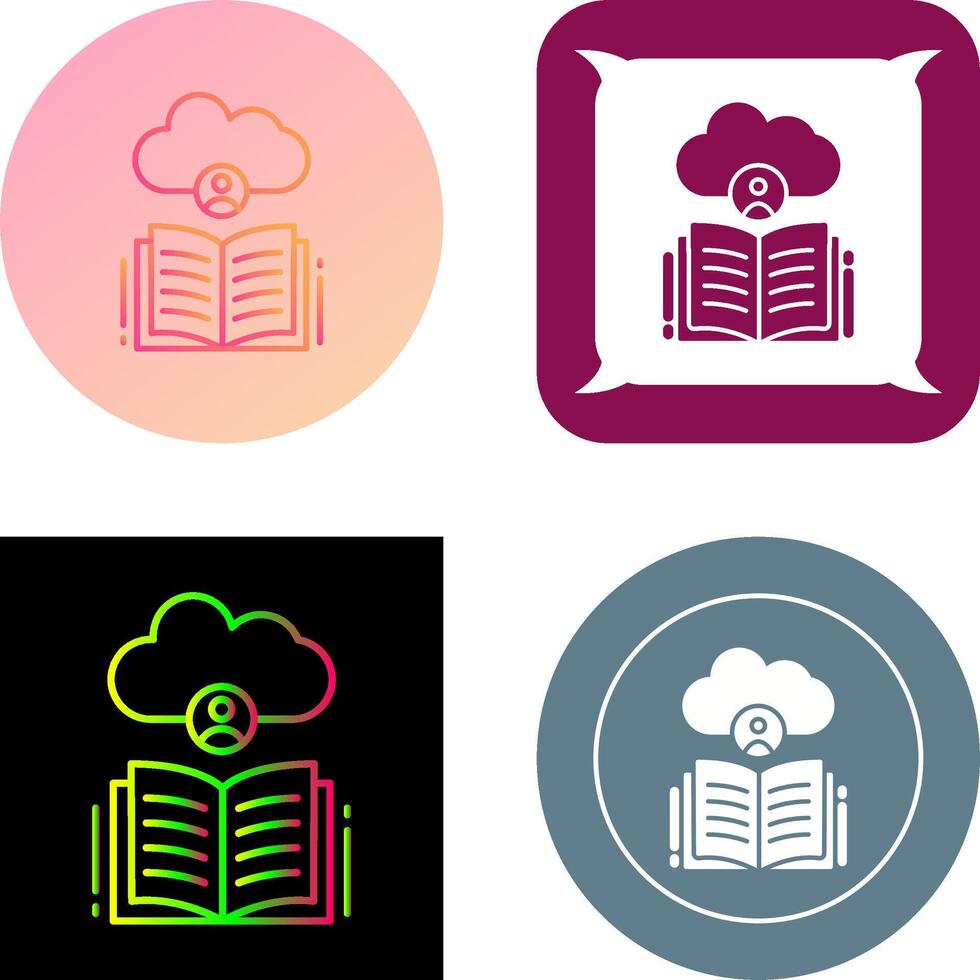 Book Icon Design vector