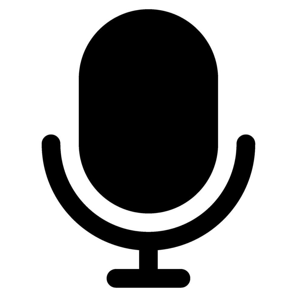 Microphone icon for web, app, infographic, etc vector