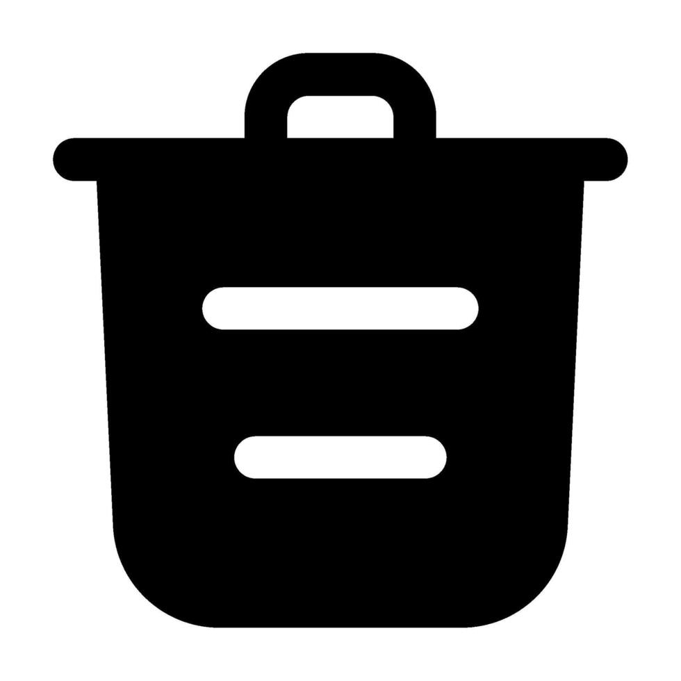 Trash icon for web, app, infographic, etc vector
