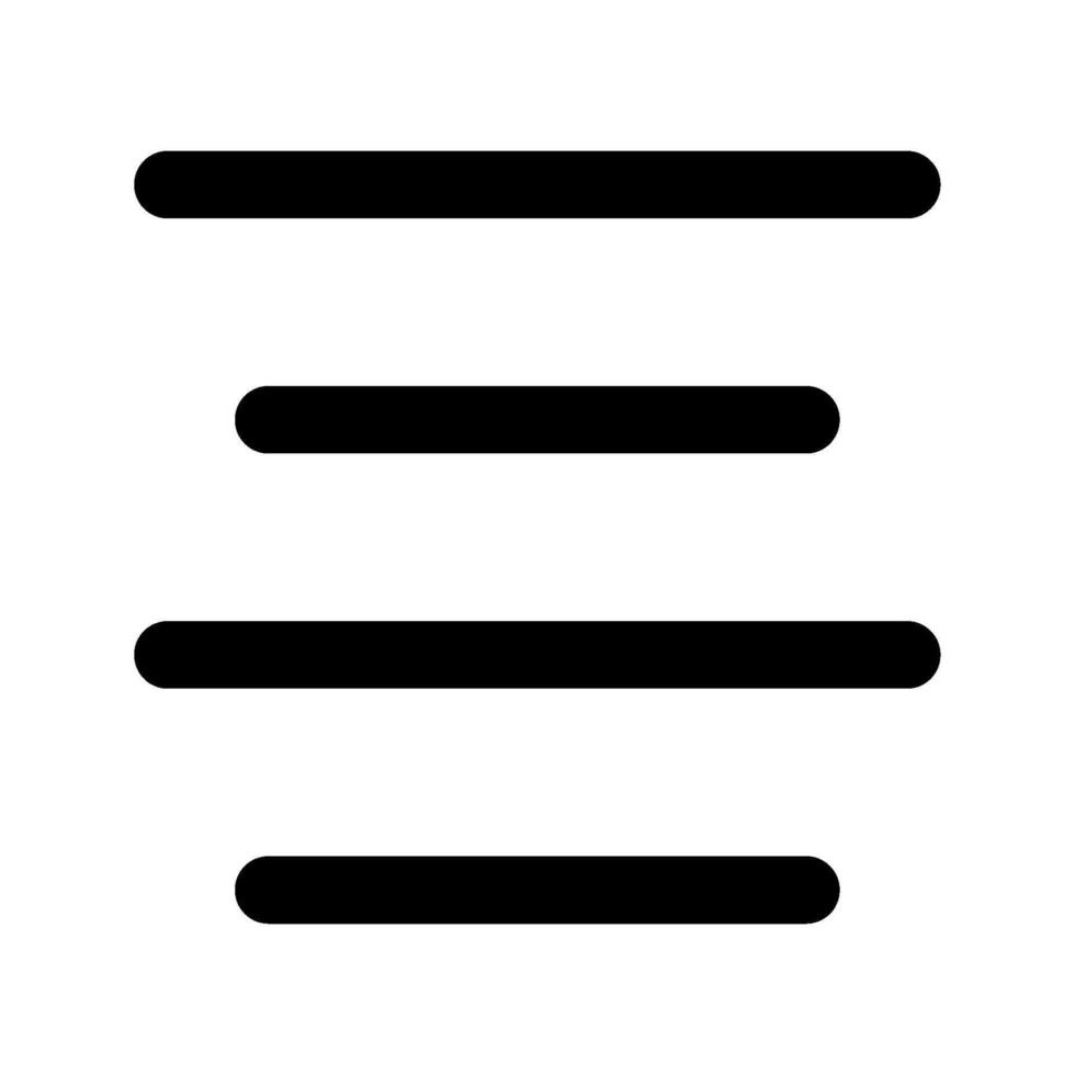 Align icon for web, app, infographic, etc vector