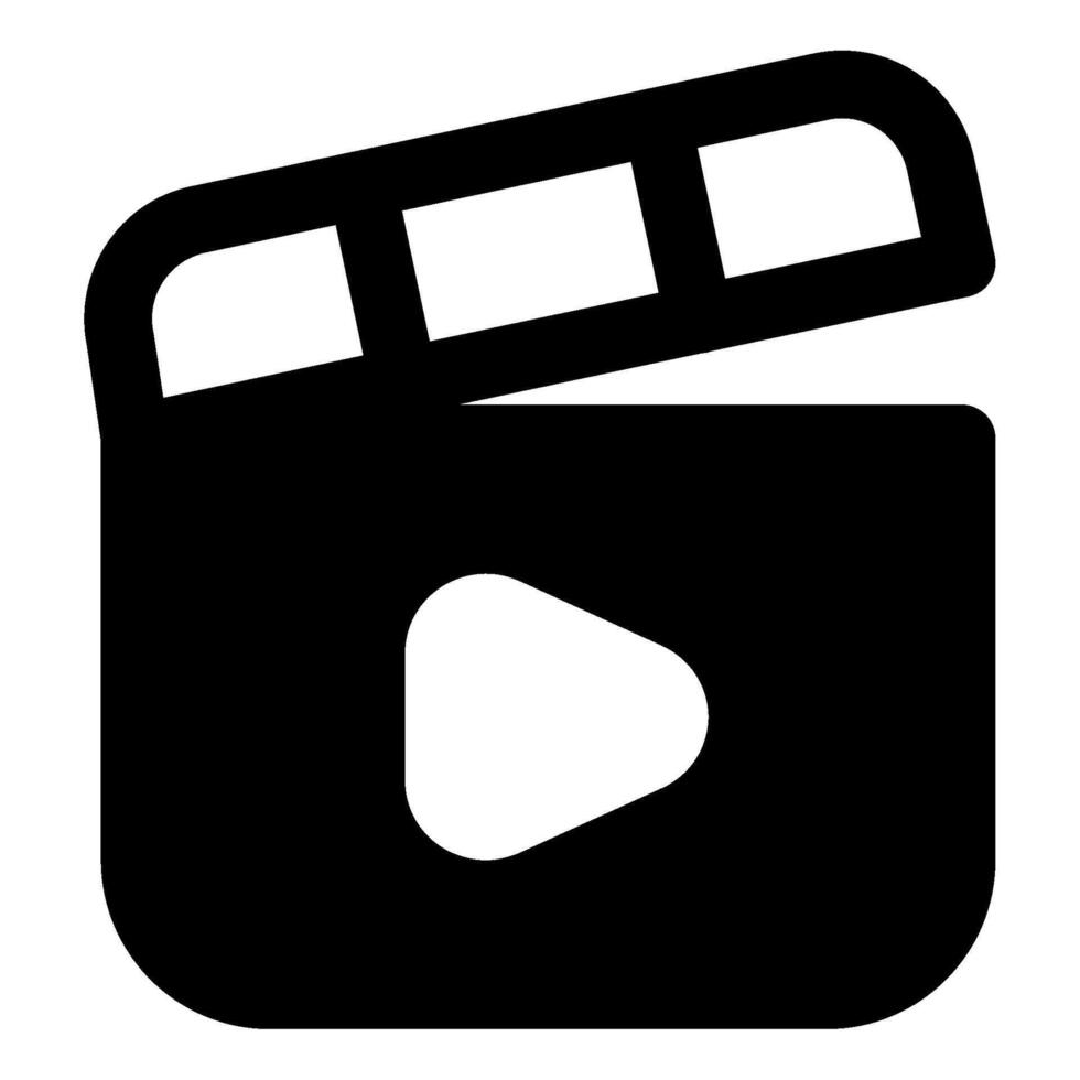 Film Clapper icon for web, app, infographic, etc vector