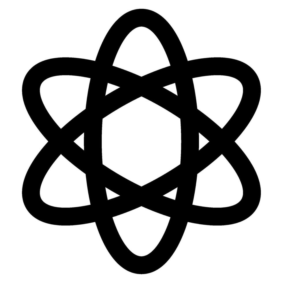 Atom icon for web, app, infographic, etc vector