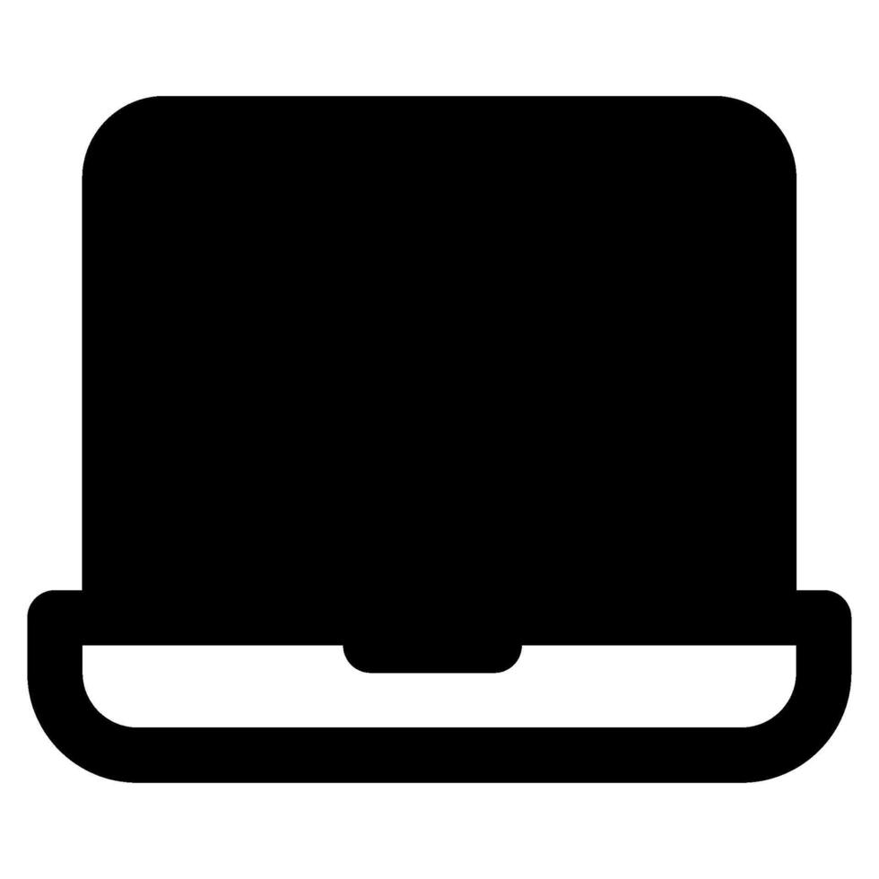Laptop icon for web, app, infographic, etc vector