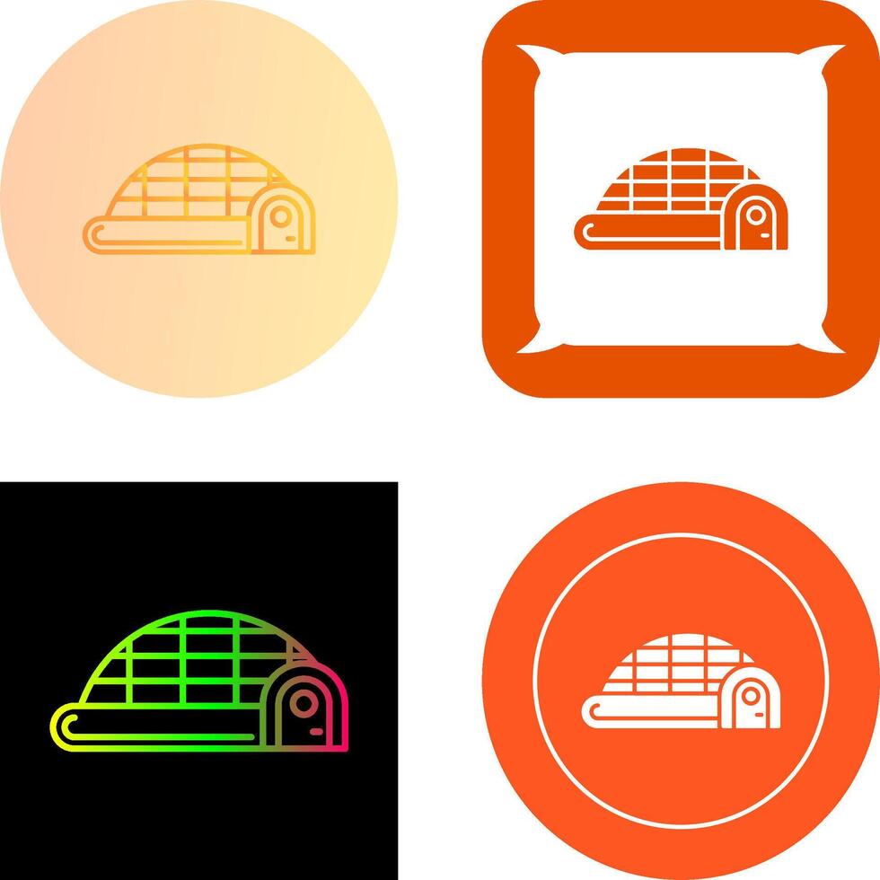 Igloo Icon Design vector
