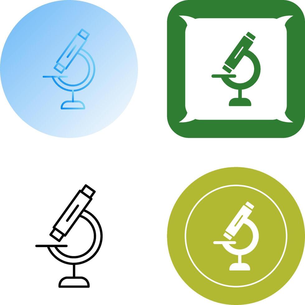 Microscope Icon Design vector