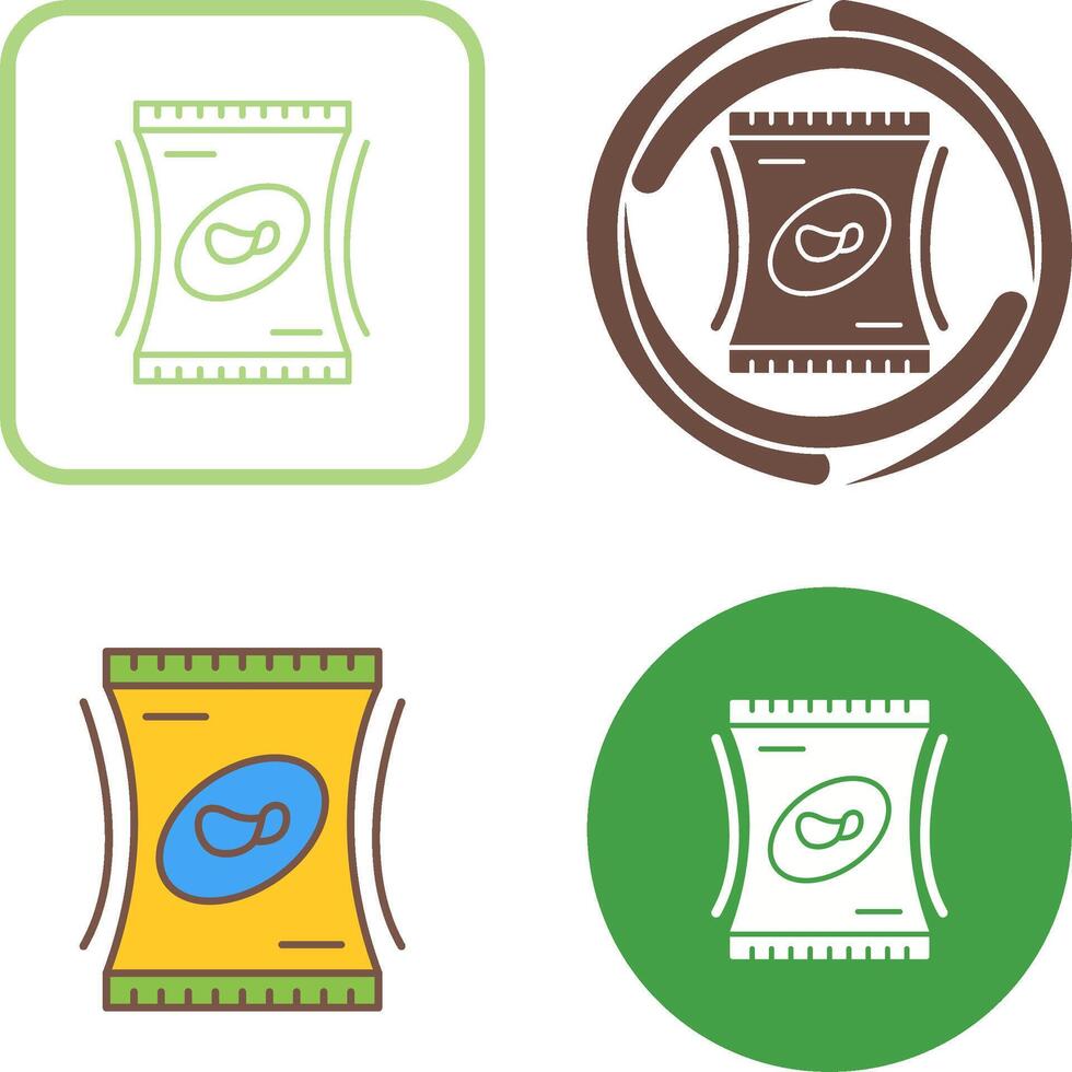 Snack Icon Design vector