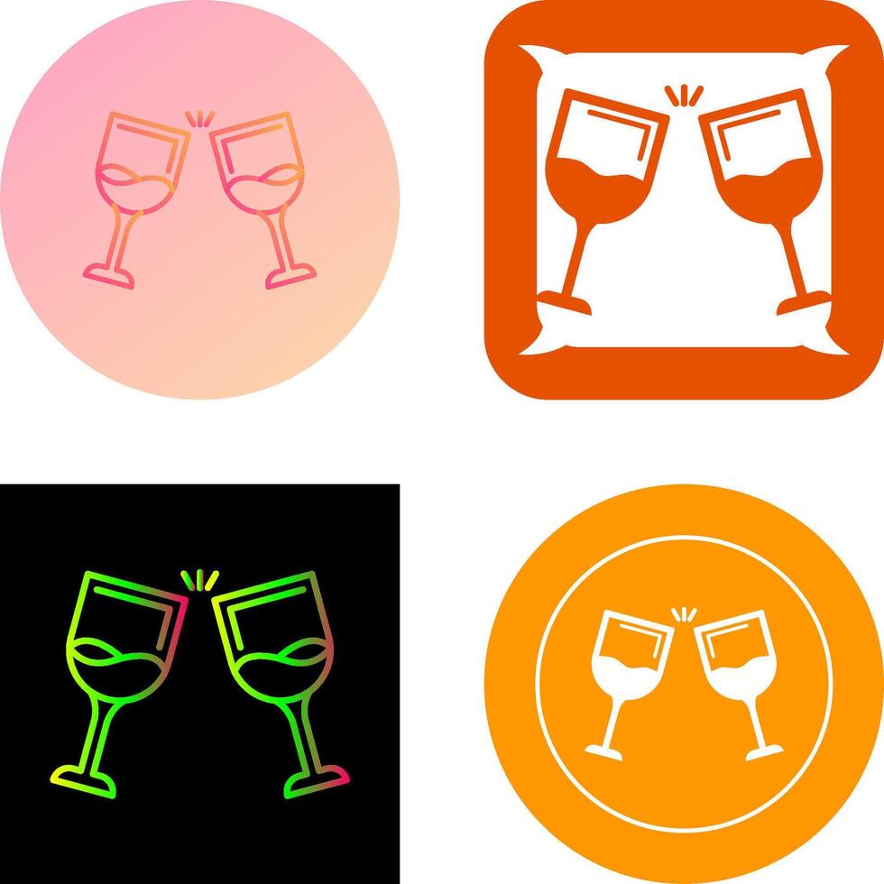 Wine Icon Design vector