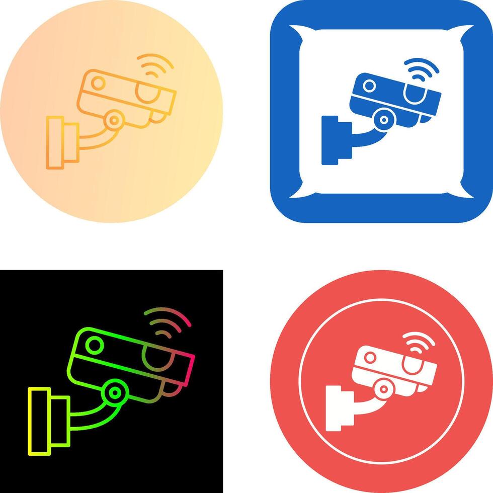 Cctv Icon Design vector