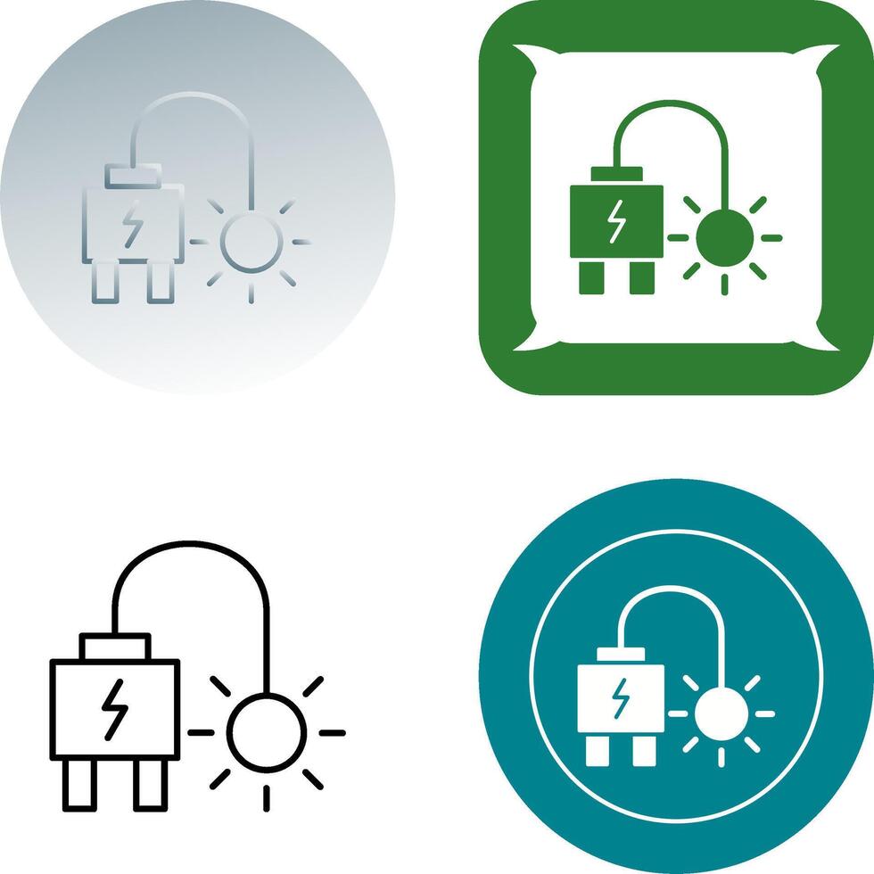 Plug Icon Design vector