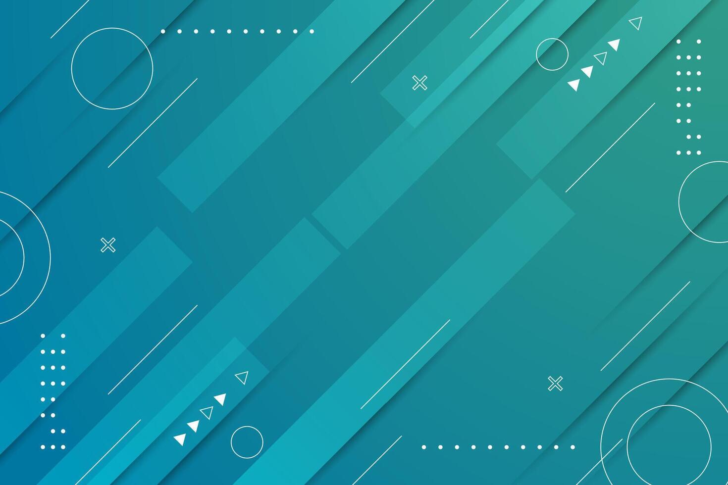 Gradient background with geometric elements vector