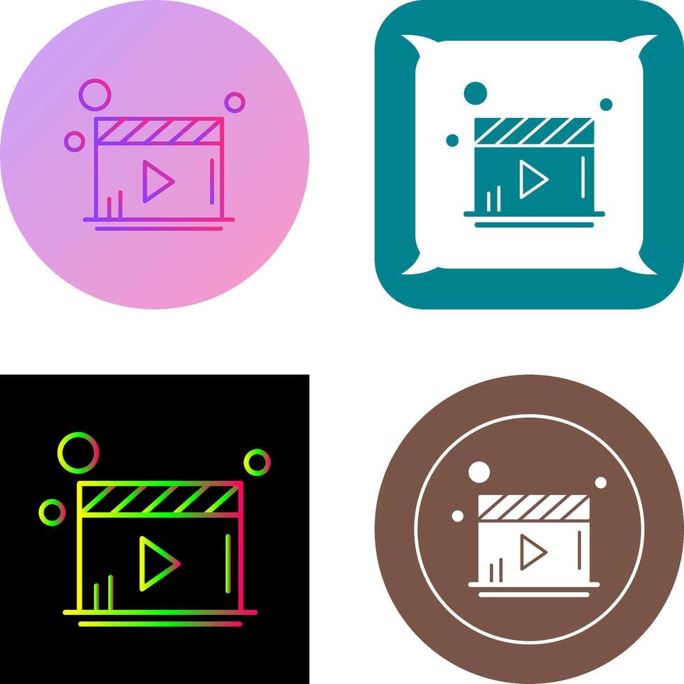 Player Icon Design vector