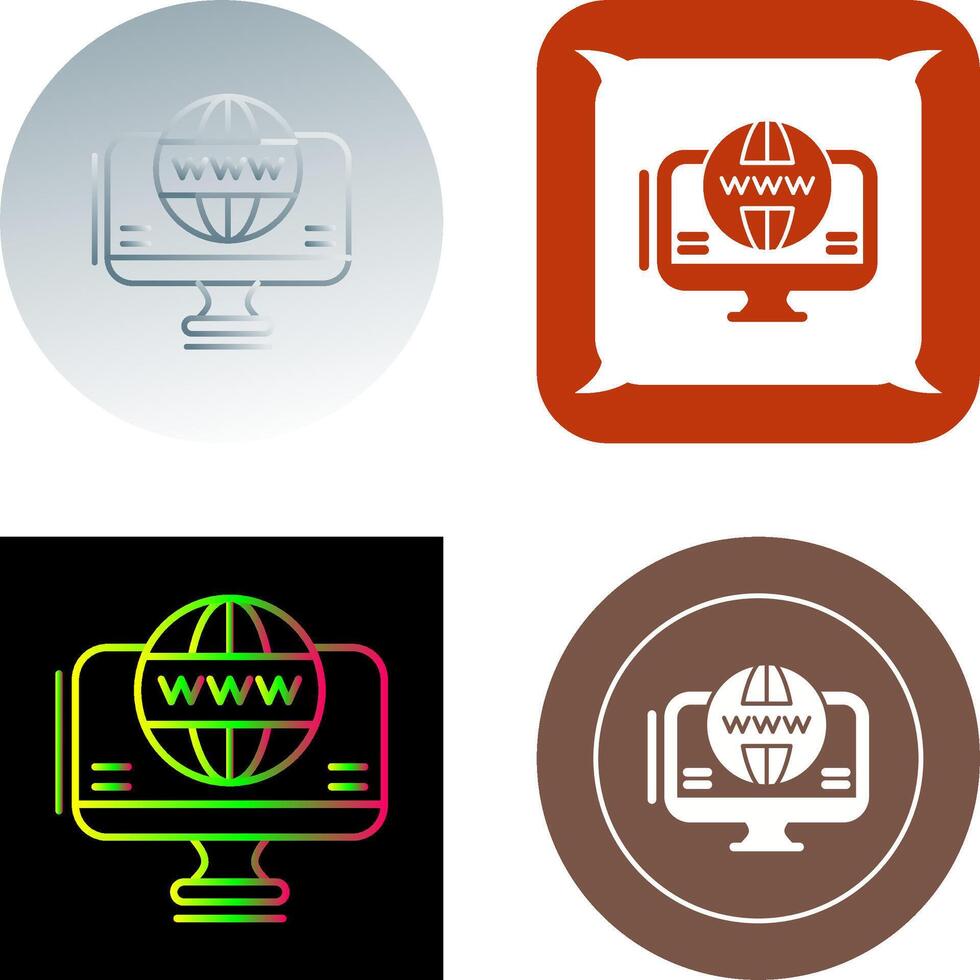 diseño de iconos web vector