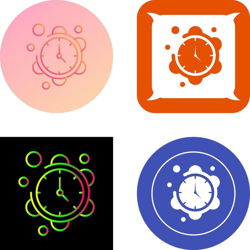 diseño de icono de reloj vector