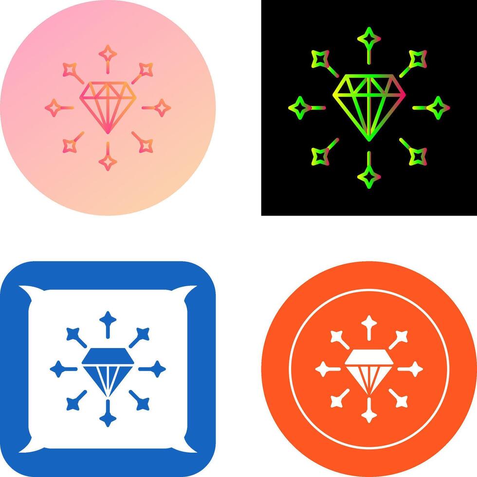 Diamond Icon Design vector
