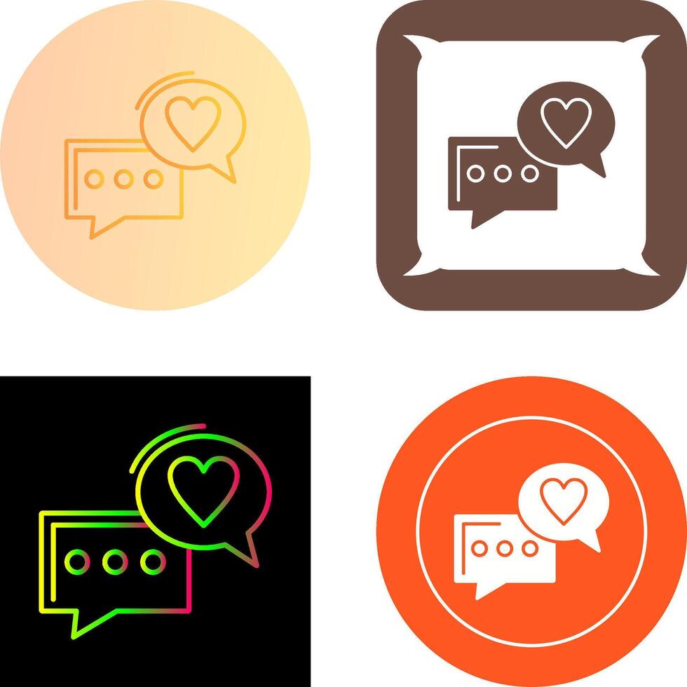 Chat Icon Design vector