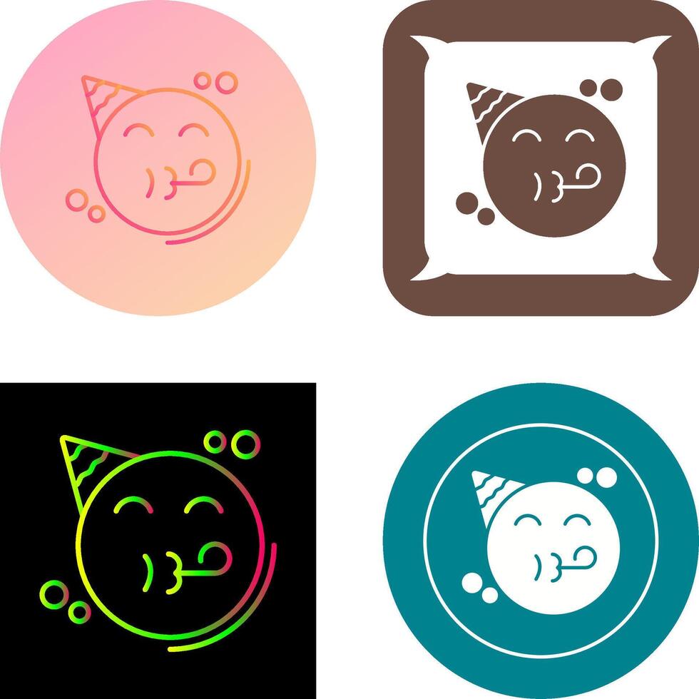 Party Icon Design vector