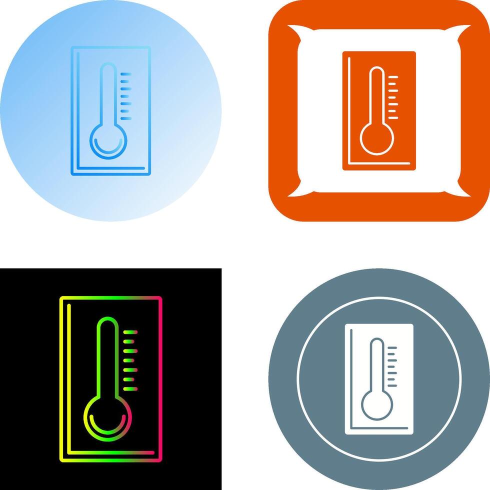 Thermometer Icon Design vector