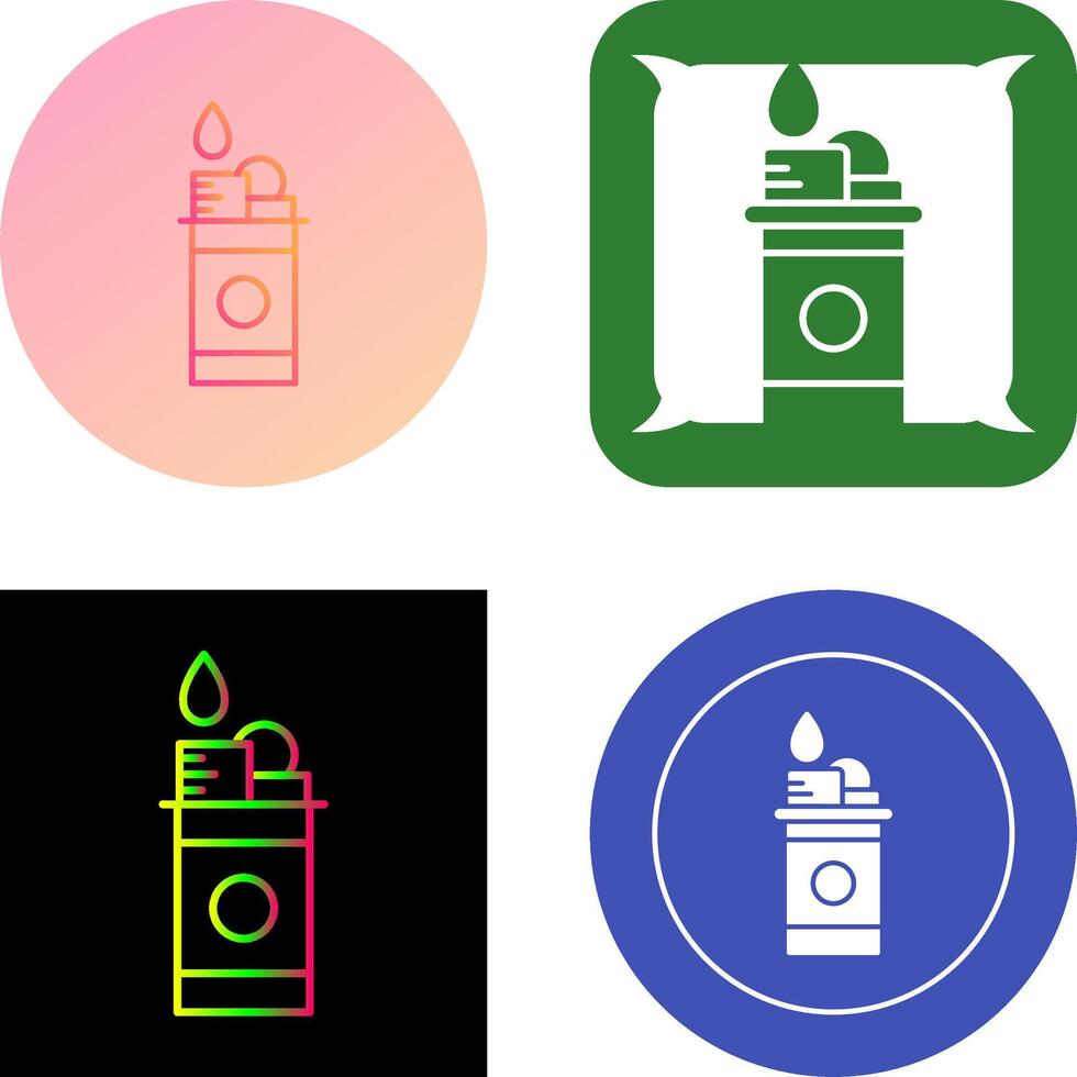 Lighter Icon Design vector