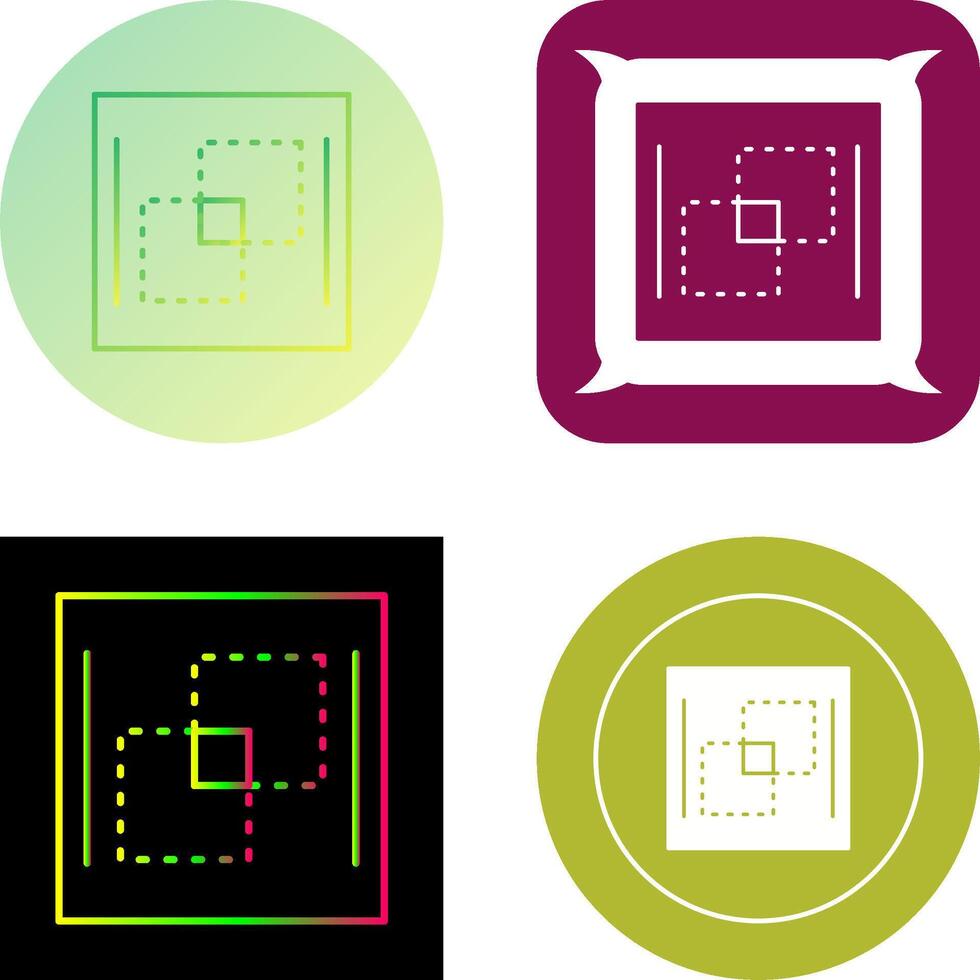 Pathfinder Icon Design vector