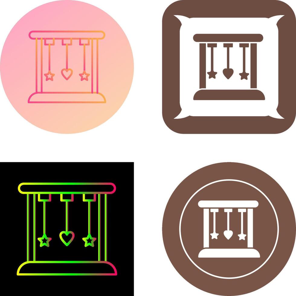 Cradle Icon Design vector