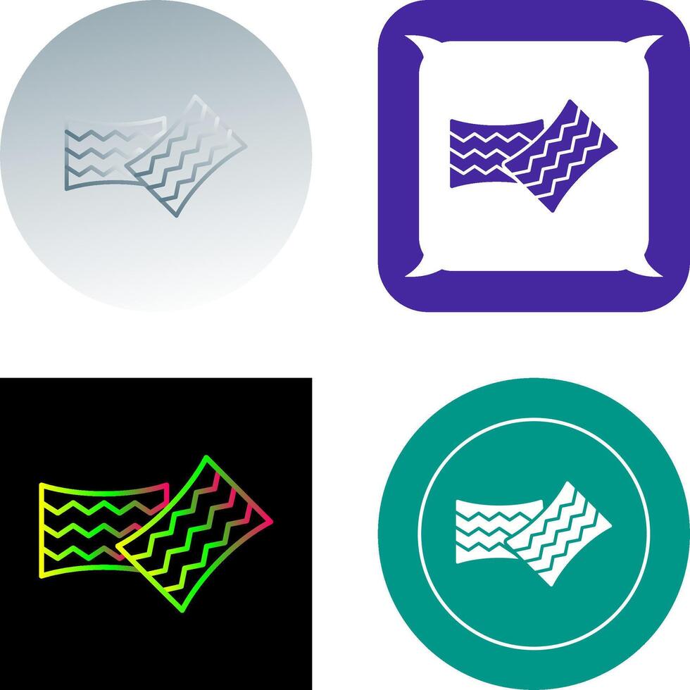 Cushions Icon Design vector