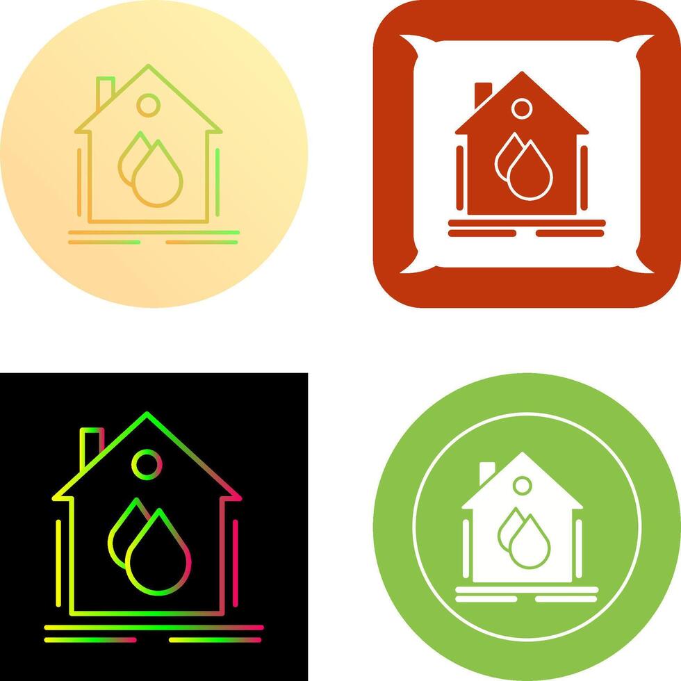 Water Icon Design vector