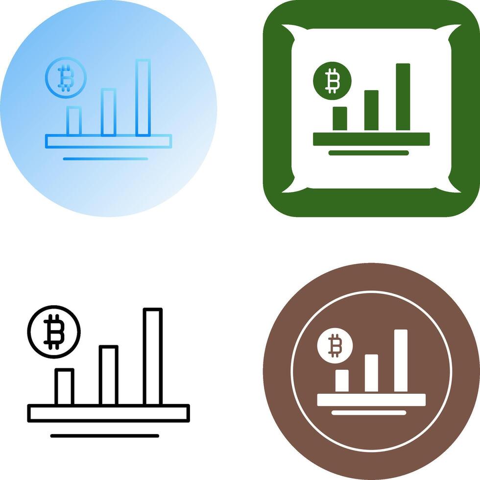 Chart Icon Design vector
