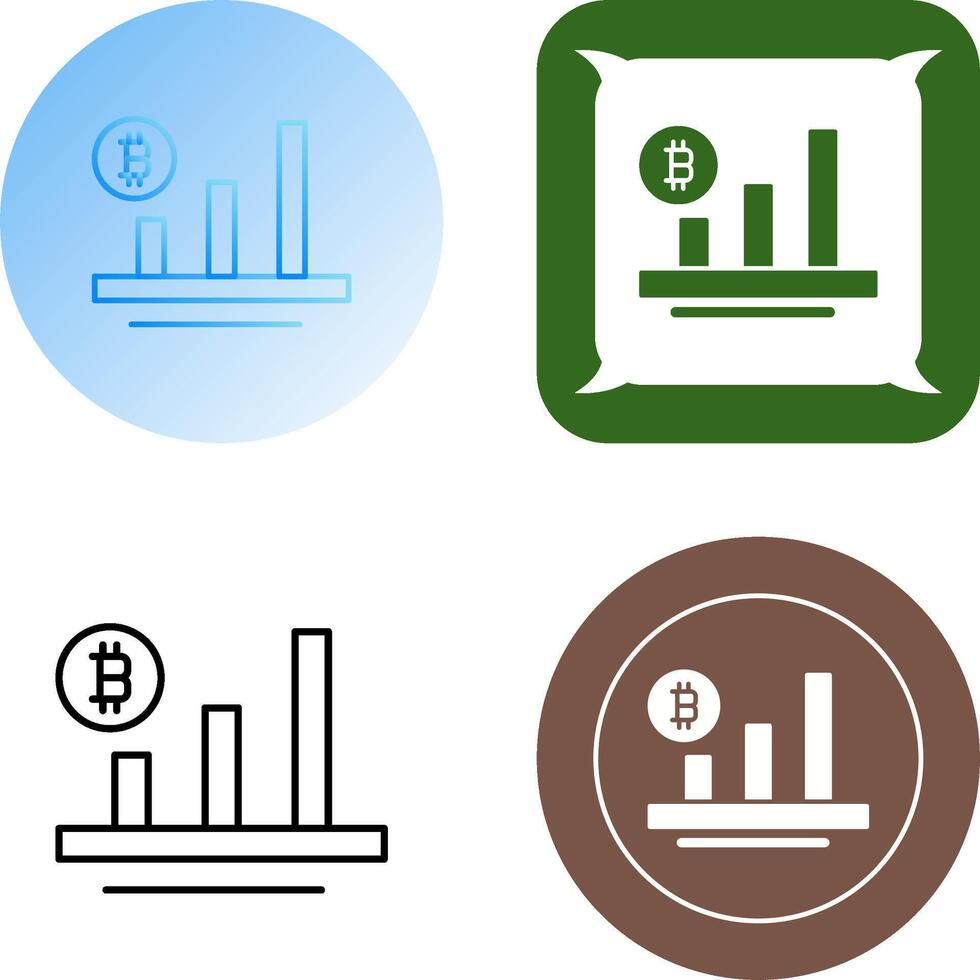 Chart Icon Design vector