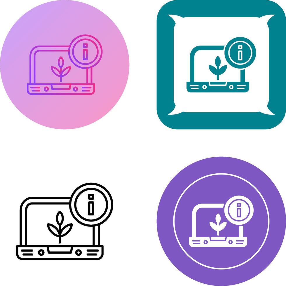 Information Icon Design vector