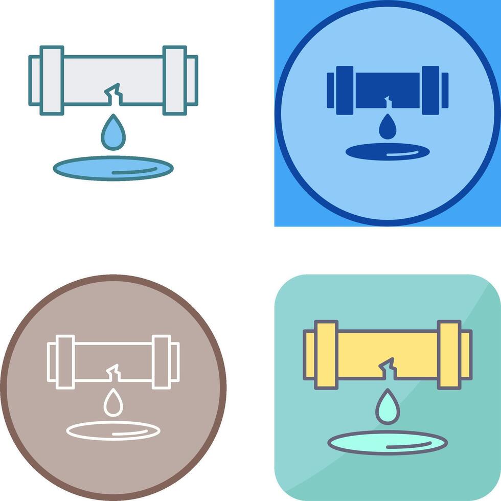 Leak Icon Design vector