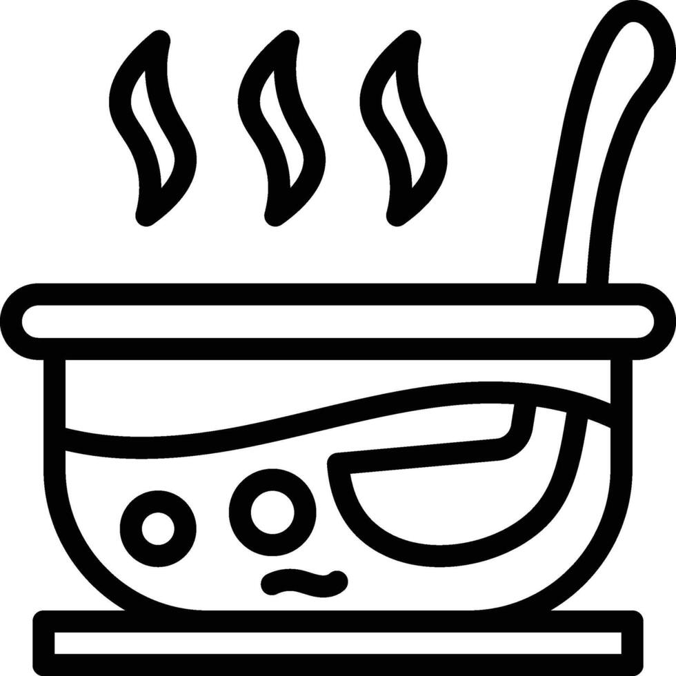 Soup Icon. Hot Soup Icon vector