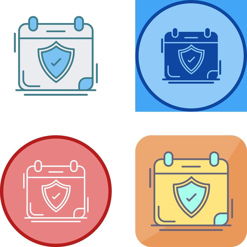 Period Time Icon Design vector