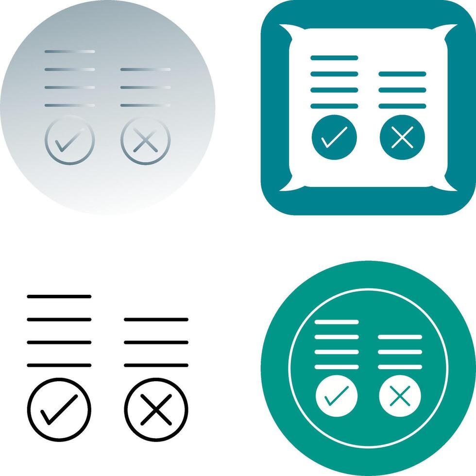 Voting Result Icon Design vector
