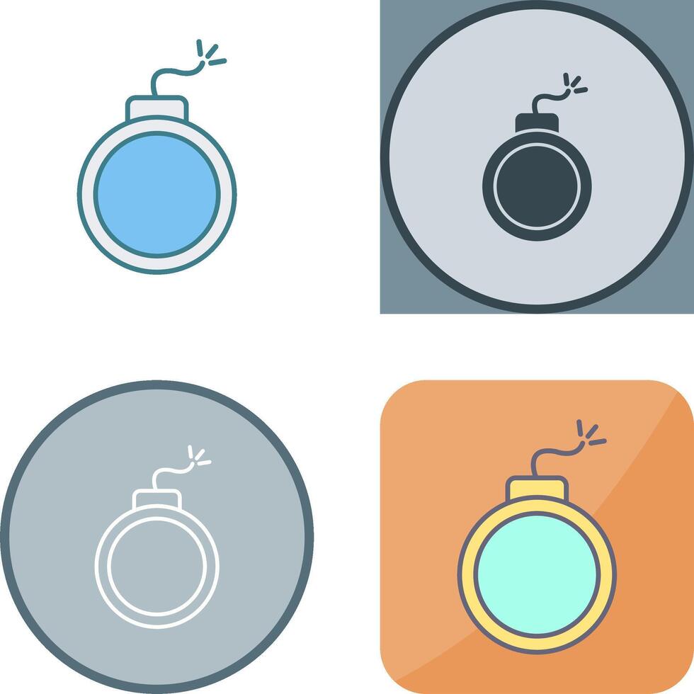 Bomb Icon Design vector