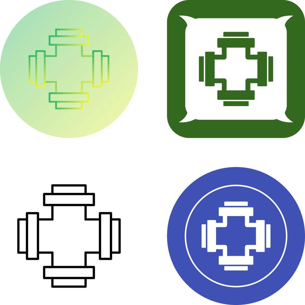 Plumbing Icon Design vector