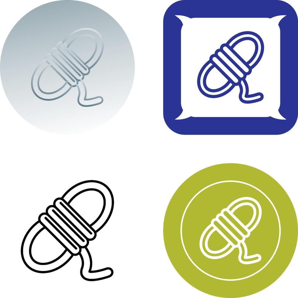Rope Icon Design vector