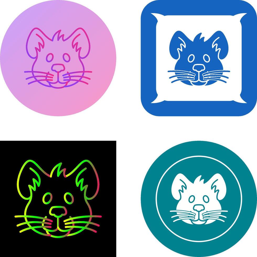 diseño de icono de ratón vector